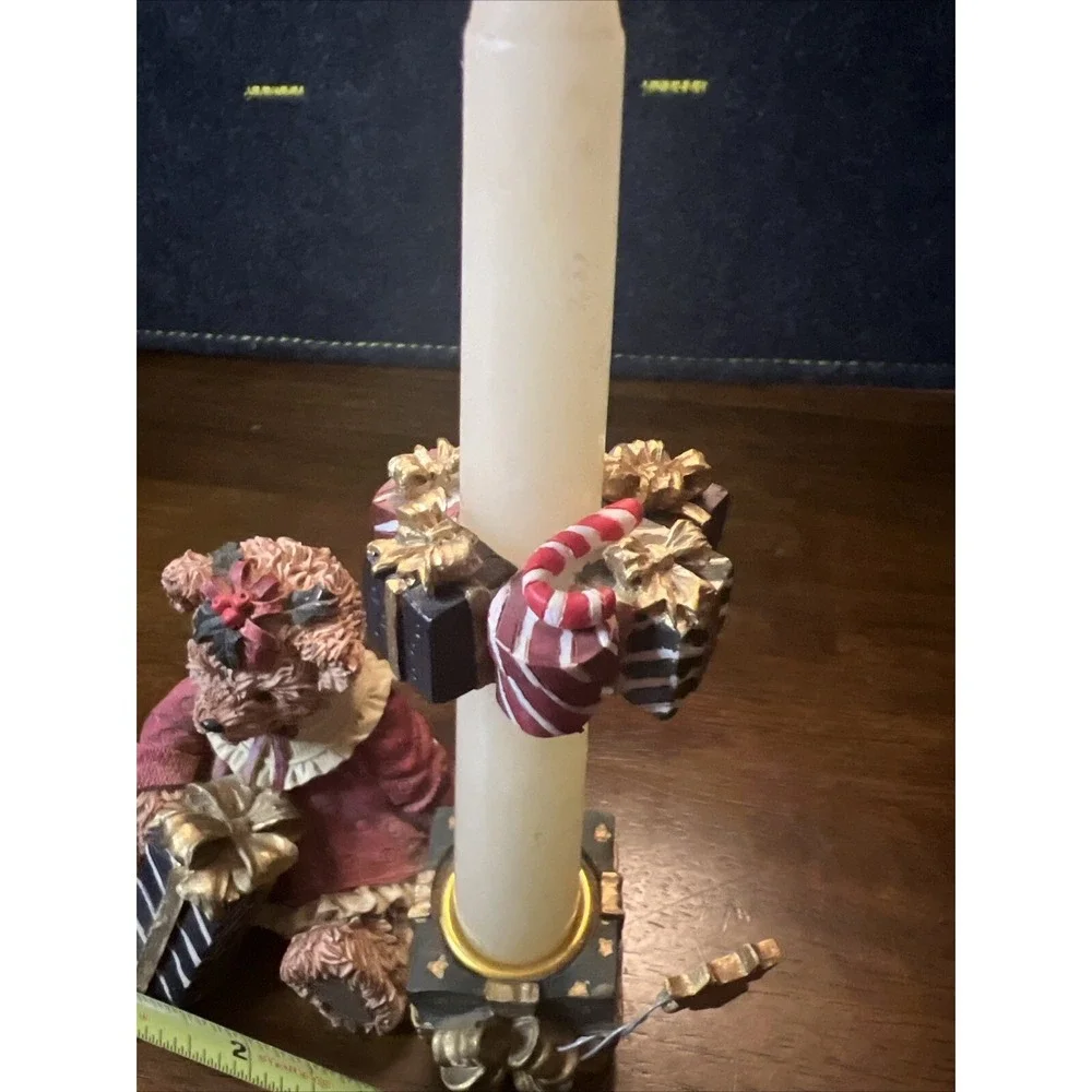 Resin‎ Christmas Bear/Present Candle Base/Climber/Candle